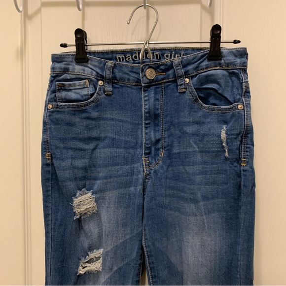 madden girl flared ripped jeans - Picture 2 of 7